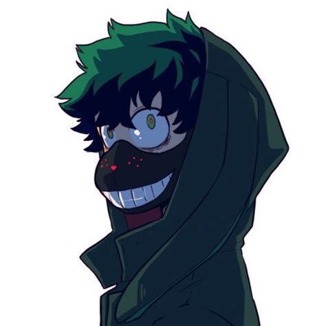 The Quirkless Vigilante Patrol Villain Deku Deku Boku No Hero