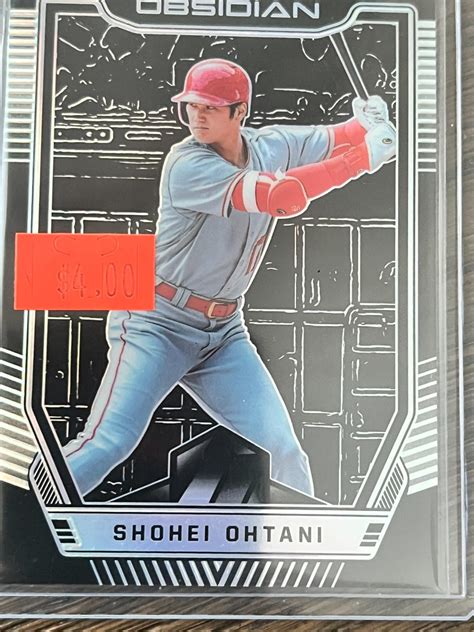 Shohei Ohtani #47 Prices | 2019 Panini Chronicles Obsidian | Baseball Cards