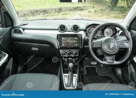 Suzuki Swift 2018 Interior editorial image. Image of sedan - 129996835