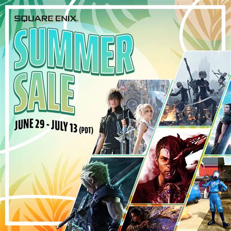 Square Enix On Twitter Enjoy The Summer With The Square Enix Summer