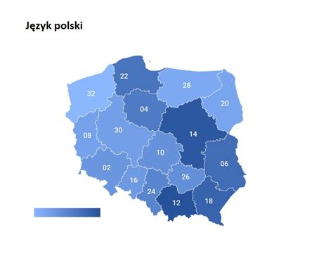 Mapa Wynik W Egzaminu Smoklasisty Z J Polskiego Gazeta Krakowska