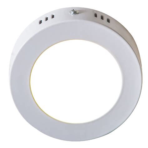 LED Surface Round Panel Light; 6W, 3000K | TACC - shop online today!