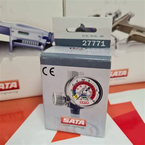 SATA 27771 Манометр с регулятором давления купить у официального дилера