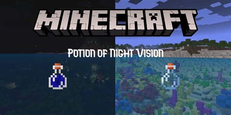 Minecraft: How to Make a Night Vision Potion