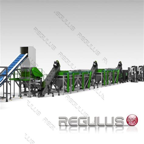 China Waste Plastic Recycling Machine For HDPE And PP Bottles, Containers And Thermoplastics ...