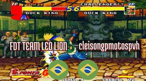 Real Bout Fatal Fury Ft Fdt Team Leo Lion Br Vs