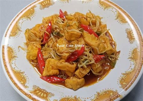 Resep Tumis Tahu Tauge Oleh Bunda Kiana Khansa Cookpad