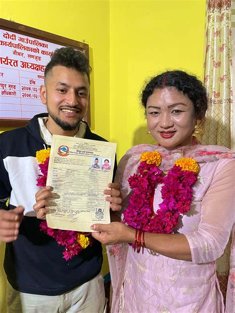 Nepal Trans Woman Maya And Gay Man Surendra Become South Asias First