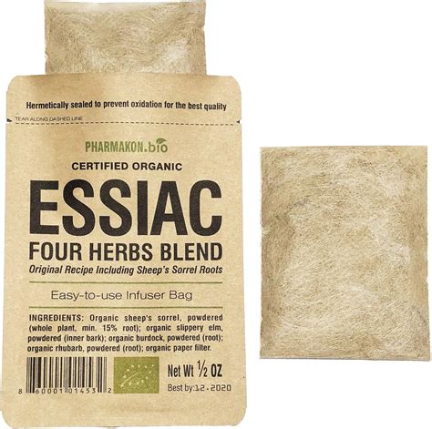 Amazon Starter Organic Essiac Tea Infuser Bag Original Herbs