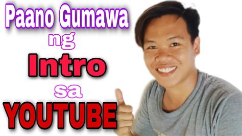 Paano Gumawa Ng Intro Sa YouTube Gamit Ang Kinemaster YouTube