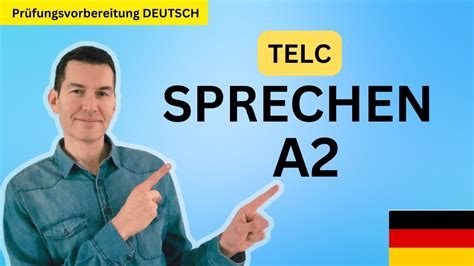 TELC A2 Sprechen Prüfung Deutsch A2 Exam preparation YouTube