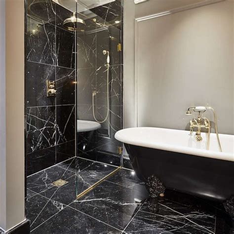 Nero Marquina Marble – Weston Tile