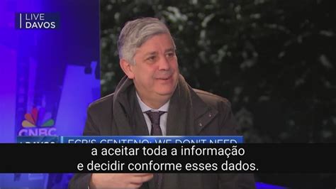 N O Precisamos Fazer Mais Do Que O Necess Rio Centeno Foi A Davos