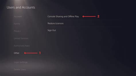How To Share Ps Plus On Ps5 Activate Console Sharing And Offline Play