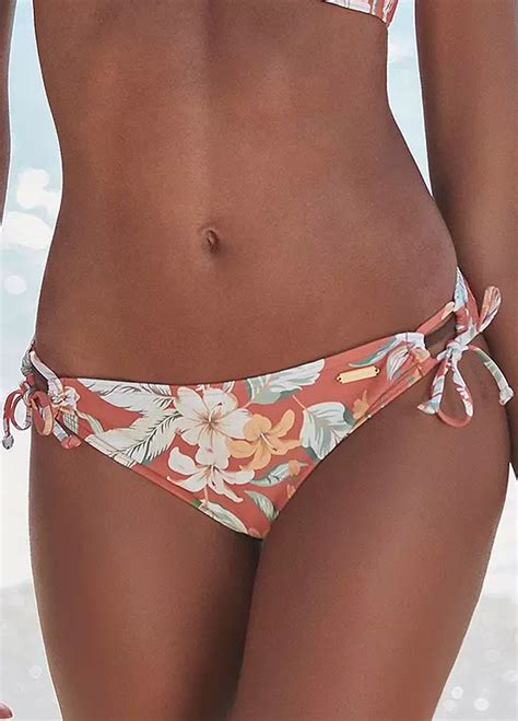 Sunseeker Tropical Print Bikini Bottoms Grattan