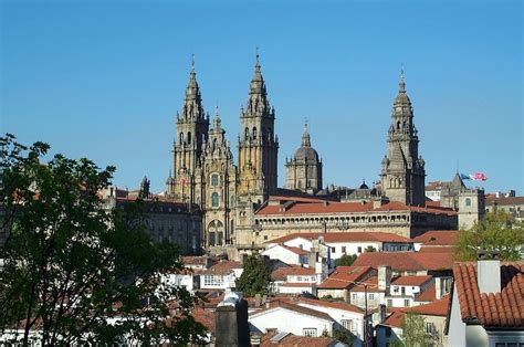 Santiago De Compostela Old Town Unesco Map Mapotic