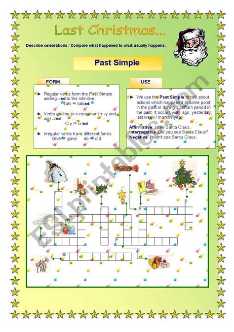 Last Christmas Esl Worksheet By Vanda51