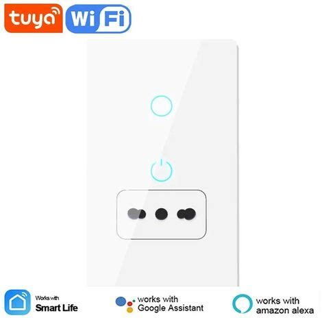 Tuya Interruttore Touch Smart Wifi Con Presa Italiana Dimensione