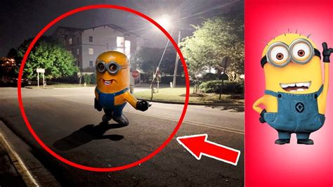 Minions Captados En C Mara En La Vida Real Youtube