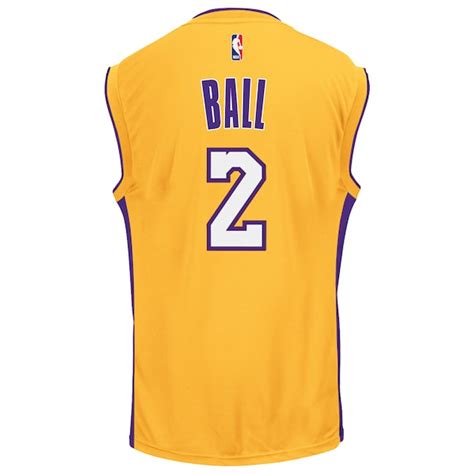 Lonzo Ball Los Angeles Lakers adidas 2017 NBA Draft #1 Pick Replica ...