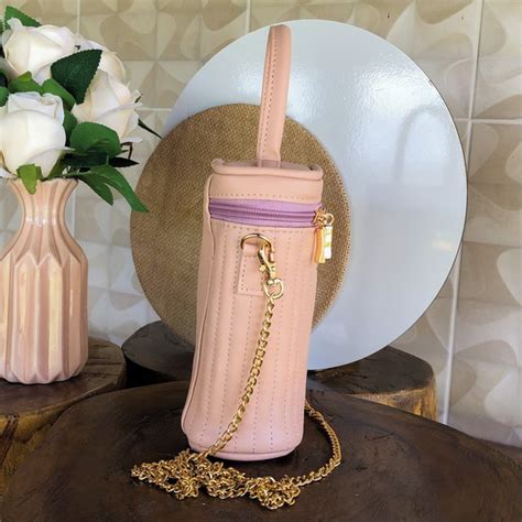 Bolsa Transversal Nude Mini Bag Karol Elo Produtos Especiais