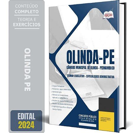 Apostila C Mara De Olinda Pe T Cnico Legislativo Especialidade