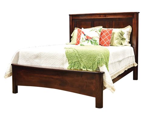 Meridian Panel Bed PA Dutch Woodcraft