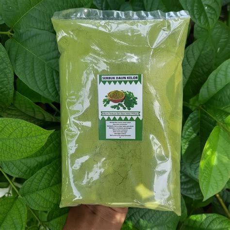 Jual Bubuk Serbuk Daun Kelor Isi 250gr Teh Moringa Shopee Indonesia