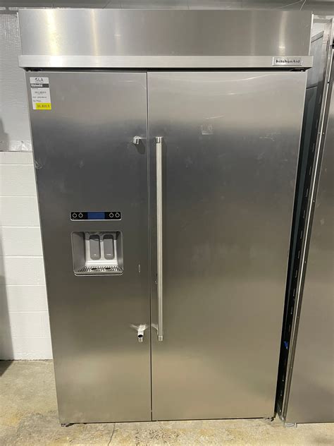 Kitchenaid Kbsd608ess 295 Cu Ft 48 Side By Side Built In Refrigera