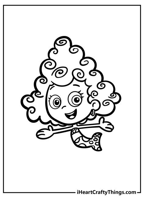 Coloring Bubble Guppies All Characters Coloring Page Prismacolor