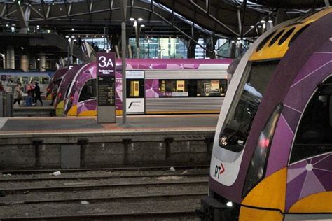 Line Up Of Vlocity Trains At Southern Cross Station Wongm S Rail Gallery