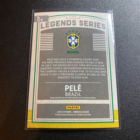 Yahoo オークション Pele 2018 19 Panini Donruss Legends Series No