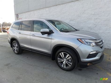 2017 Lunar Silver Metallic Honda Pilot EX L AWD 118872405 Photo 18