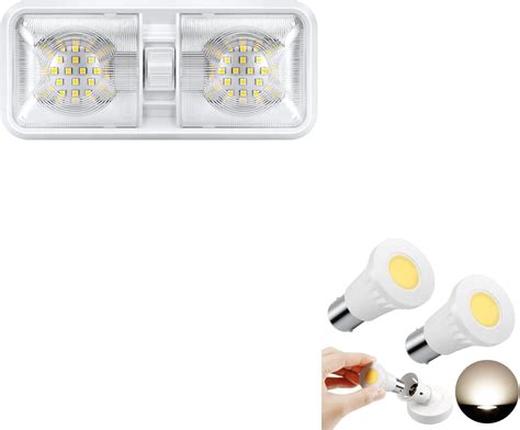 Amazon Kohree V Led Lm Rv Ceiling Double Dome Light Bundle