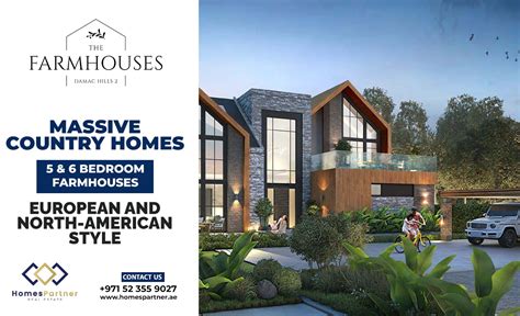 The Farmhouses At Damac Hills 2 5 6 BR Residences By Damac Properties