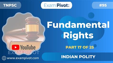 Fundamental Rights Part 17 Of 25 Indian Polity TNPSC YouTube