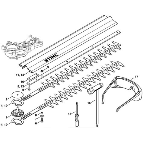 Stihl HS45 Hedge Trimmer Cutter Bar Tool Assembly L S Engineers