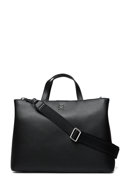 Tommy Hilfiger Th Essential Sc Workbag Black Svart Kr Boozt