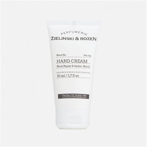 Крем для рук Zielinski& Rozen Hand cream Black Pepper& Amber, Neroli ...