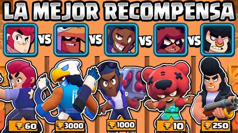 Cual Es El Mejor Brawler De Recompensa De Trofeos Olimpiadas De