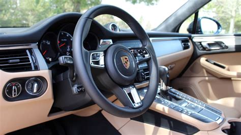 2020 Porsche Macan Turbo Interior Driveway Test | Old and new school