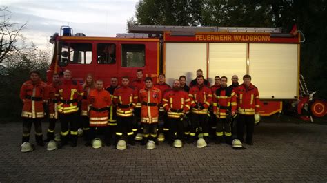 Neue Truppf Hrer Bei Der Freiwilligen Feuerwehr Waldbronn