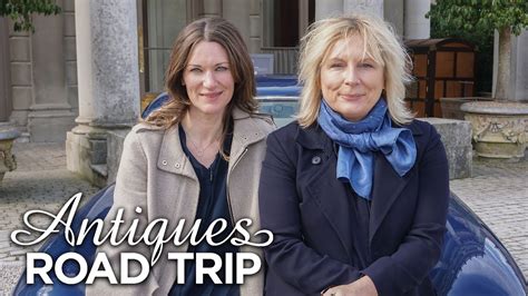 Jennifer Saunders And Patricia Potter Celebrity Antiques Road Trip