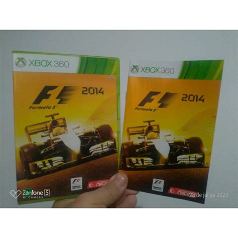 Jogo Xbox 360 F1 2014 Fórmula 1 Original M Física completo leia e veja