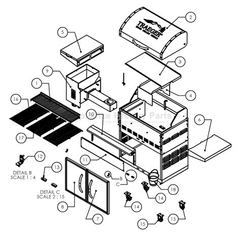 Traeger Smoker Grill Parts