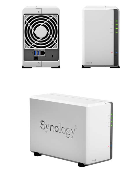 Buy Synology Diskstation Ds218j 2 Bay Nas With 1gb Ram Ds218j Pc Case Gear Australia