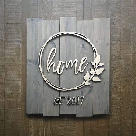 Rustic Wood Signs - Etsy