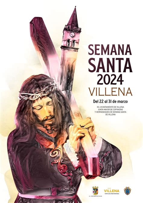 El Cartel Anunciador De La Semana Santa De Villena Para Un Autor