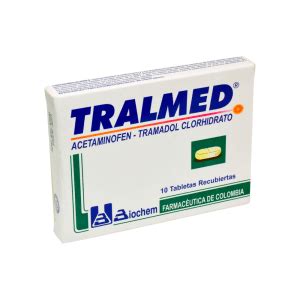 Tralmed Caja X O Tabletas Reg Sanitario Invima M R