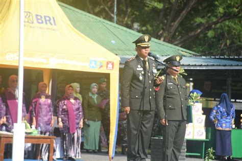 Upacara HUT TNI Ke 78 Tahun 2023 Di Lapangan Makodim Soppeng Ini